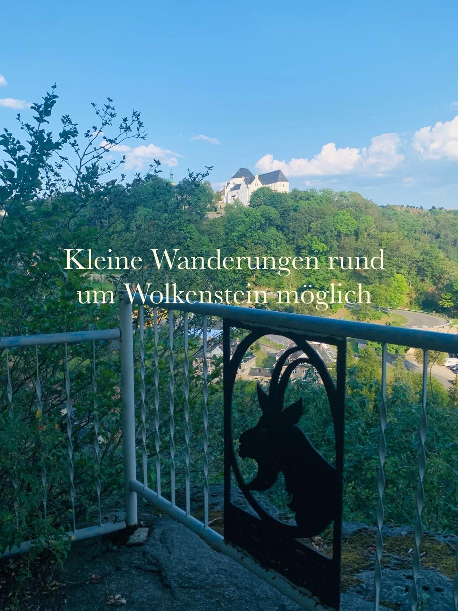Am Schloss Wolkenstein, 86M2, 3Br, Babybett, Office Экстерьер фото